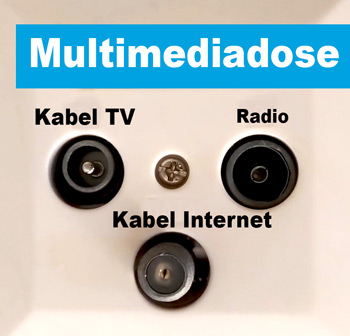 Multimedia Dose Kabel Internet Anschluss - DSL in Mainz