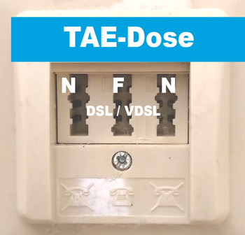 Telefonanschluss TAE Dose DSL Anschluss - DSL in Mainz